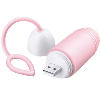 MIZZZEE - Heartbeat Wireless Remote Vibrating Egg (Chargeable - Pink) MIZZZEE - Heartbeat Wireless Remote Vibrating Egg (Chargeable - Pink)