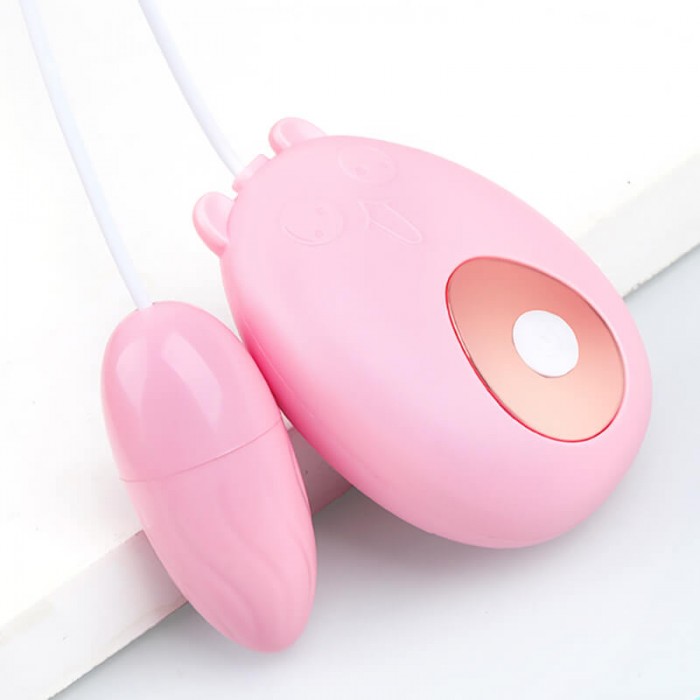 MizzZee - Bear Vibrating Love Egg (Battery - Pink) MizzZee - Bear Vibrating Love Egg (Battery - Pink)