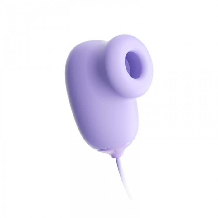 MizzZee - Playful Suction Vibrating Egg (Chargeable - Purple)