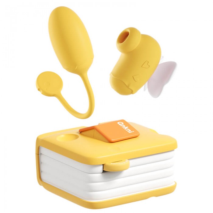 Ankni - The Cheese Suction Massager Vibrator (Support APP Mini Programs - Chargeable) Ankni - The Cheese Suction Massager Vibrator (Support APP Mini Programs - Chargeable)