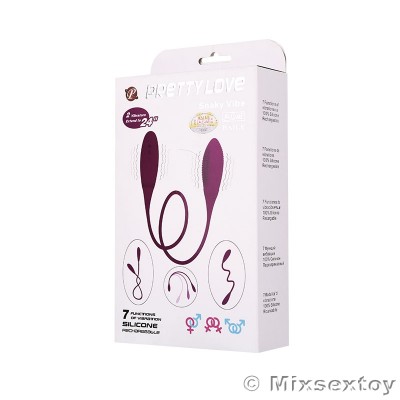 PRETTY LOVE Phantom Mutual Vibrator (Chargeable - Spiky Model)