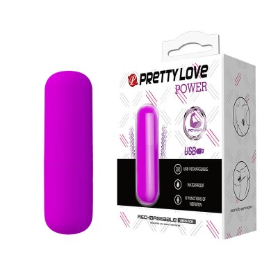 PRETTY LOVE - Pleasure Vibrating Egg (Chargeable - Purple)
