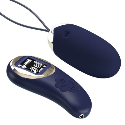 PRETTY LOVE - Mina Vibrating Egg (Chargeable - Blue)