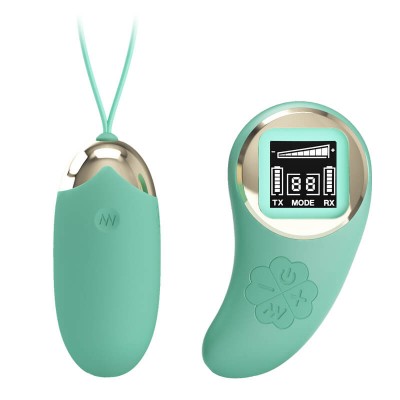 PRETTY LOVE - Mina Vibrating Egg (Chargeable - Green)