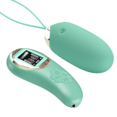 PRETTY LOVE - Mina Vibrating Egg (Chargeable - Green)