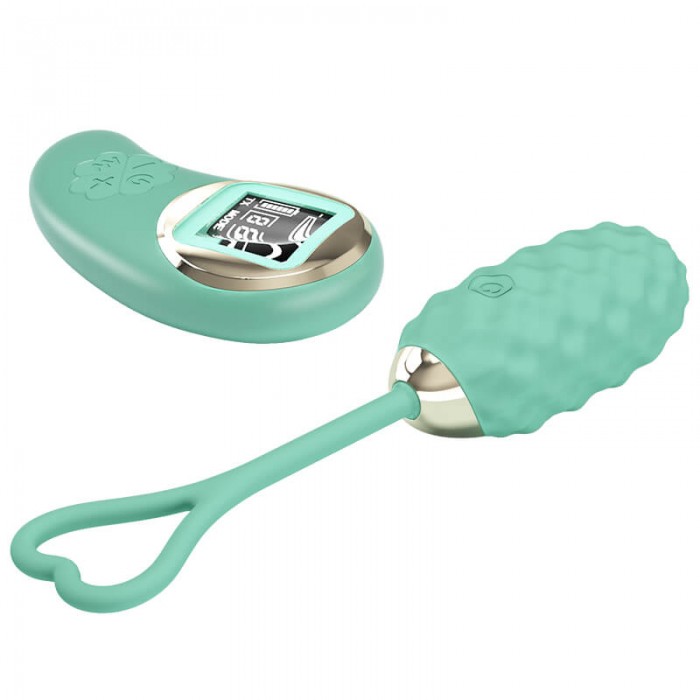 PRETTY LOVE - Vivian Vibrating Egg (Chargeable - Green)