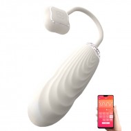 USA SVAKOM - ARAVINDA Vibration Thrust Bullet APP-CONTROLLED (Chargeable - White)