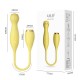 LILO - Cute Cat Dual-Head Vibrating Massager (Chargeable - Yellow) LILO - Cute Cat Dual-Head Vibrating Massager (Chargeable - Yellow)