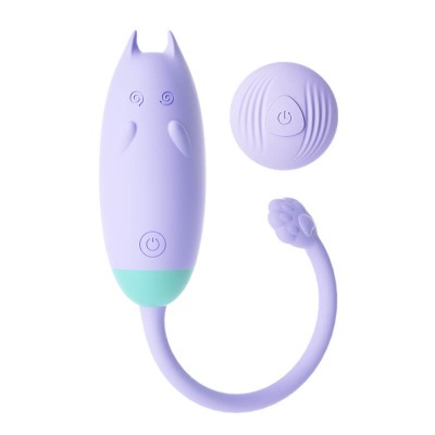 LILO - MEOW Wireless Remote Control Vibrating Egg (Chargeable - Purple)