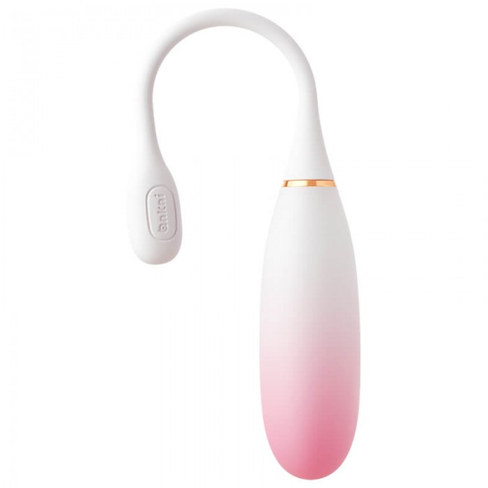 Ankni - Little Droplet Mini Vibrating Egg (Support APP Mini Programs - White)