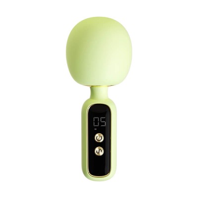 MizzZee - JinChao Heating Vibrating AV Wand (Chargeable - Green)