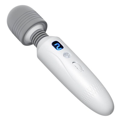MizzZee - Yuechao Big Head LCD AV Wand (Chargeable - White) MizzZee - Yuechao Big Head LCD AV Wand (Chargeable - White)