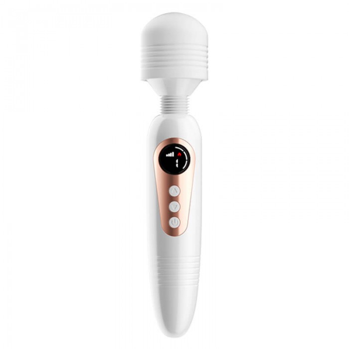 MizzZee - WavePulse Heated AV Wand (Chargeable - White)