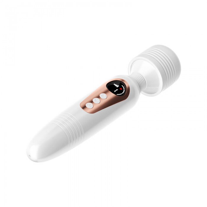 MizzZee - WavePulse Heated AV Wand (Chargeable - White)