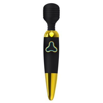 PRETTY LOVE - Vermeer Vibrating Wand Massager (Chargeable - Black Gold)