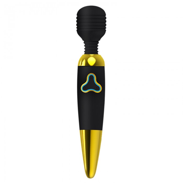 PRETTY LOVE - Vermeer Vibrating Wand Massager (Chargeable - Black Gold) PRETTY LOVE - Vermeer Vibrating Wand Massager (Chargeable - Black Gold)