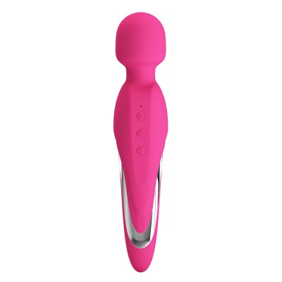 PRETTY LOVE - Michael Intelligent Heating Wand Massager (Chargeable - Red Rose)