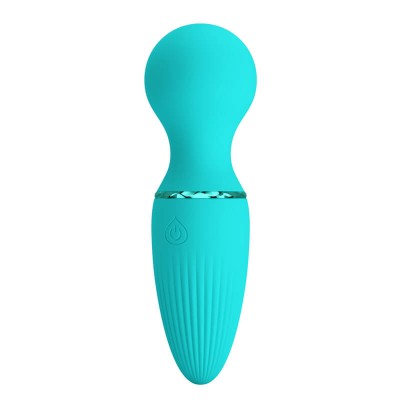 Pretty Love - Dwayne Mini AV Wand (Chargeable - Tiffany Blue)