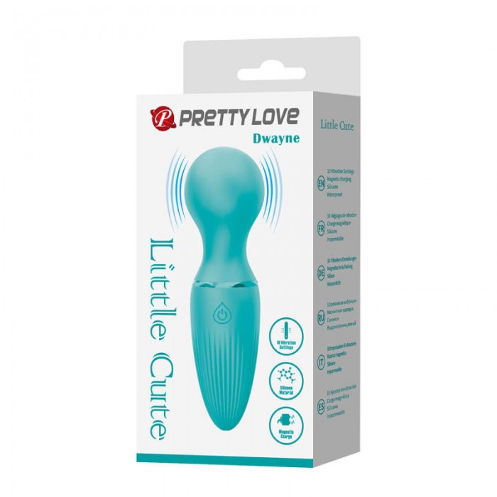 Pretty Love - Dwayne Mini AV Wand (Chargeable - Tiffany Blue) Pretty Love - Dwayne Mini AV Wand (Chargeable - Tiffany Blue)