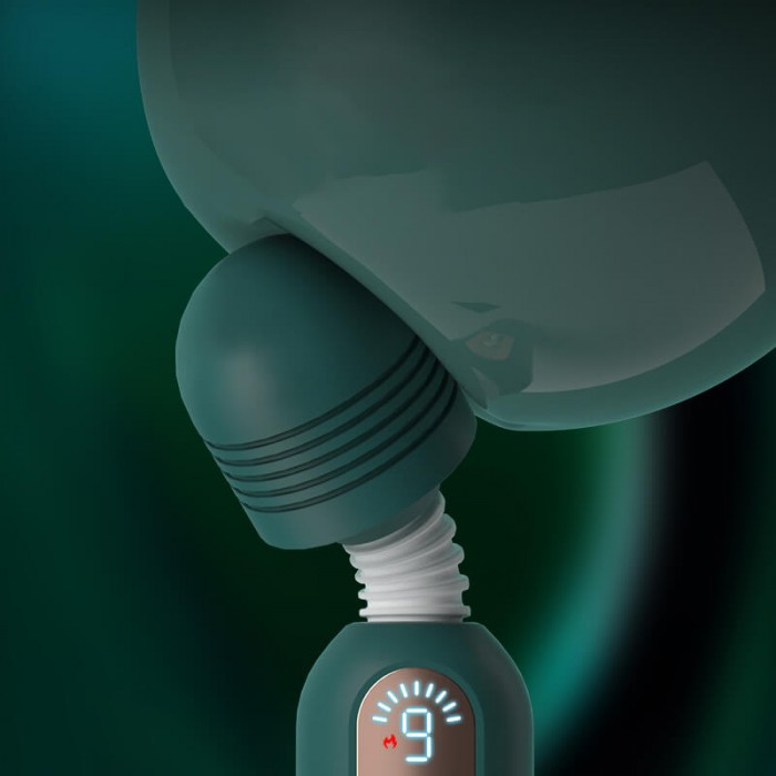 LILO - MIRO Big Head Heating AV Vibrator Wand (Chargeable - Green) LILO - MIRO Big Head Heating AV Vibrator Wand (Chargeable - Green)