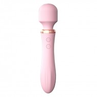 MizzZee - God Of Love 2nd Generation Heating Double Head Massagers Vibrator (Chargeable - Pink)