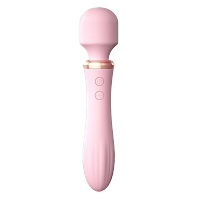 MizzZee - God Of Love 2nd Generation Heating Double Head Massagers Vibrator (Chargeable - Pink) MizzZee - God Of Love 2nd Generation Heating Double Head Massagers Vibrator (Chargeable - Pink)
