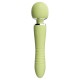 MizzZee - YinHuan Thrusting Heating Vibration AV Wand (Chargeable - Green)