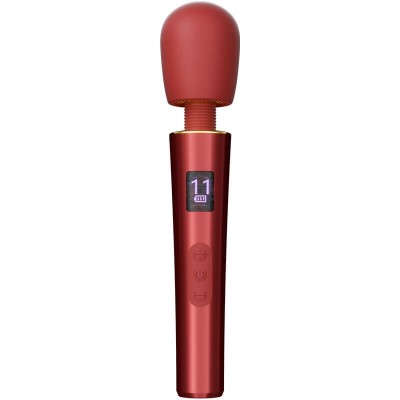 MizzZee - Heart Climax Display AV Wand (Chargeable - Red)
