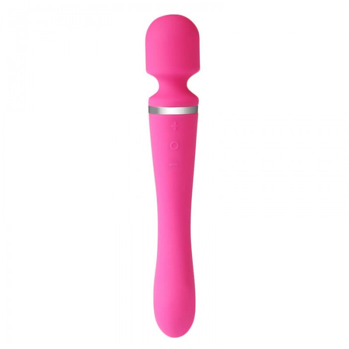 LODI - Dual Head AV Wand Vibrator (Chargeable - Pink)