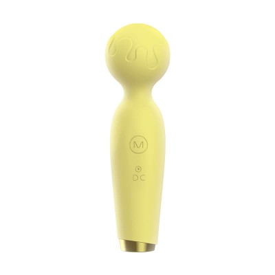 LILO - Mini Microphone AV Vibrator Wand (Chargeable - Yellow) LILO - Mini Microphone AV Vibrator Wand (Chargeable - Yellow)
