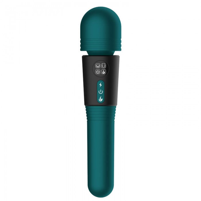 Harley - Dual-Headed AV LCD Screen Heating AV Vibrator Wand (Chargeable - Green) Harley - Dual-Headed AV LCD Screen Heating AV Vibrator Wand (Chargeable - Green)