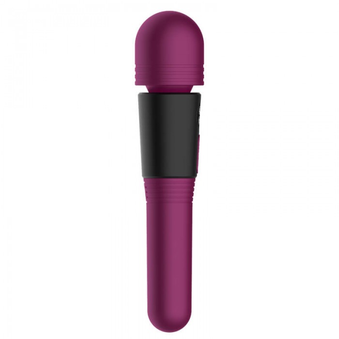 Harley - Dual-Headed AV LCD Screen Heating AV Vibrator Wand (Chargeable - Purple) Harley - Dual-Headed AV LCD Screen Heating AV Vibrator Wand (Chargeable - Purple)