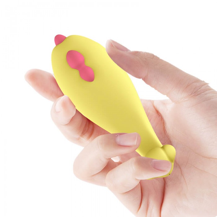HK LETEN Animals Series Of Cute Chicken Wearables Vibrator (Chargeable - Yellow)