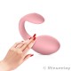 WOWYES - V8 Pink Swan Invisible Dual-Vibrating Wearables With Wireless Remote WOWYES - V8 Pink Swan Invisible Dual-Vibrating Wearables With Wireless Remote