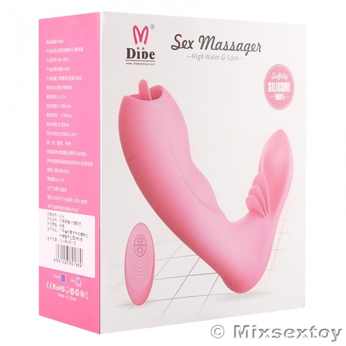 DIBE Female Wireless Remote Control Wearable Clitoris Vibrator (Chargeable - Beginner)