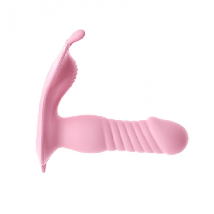 MizzZee - Butterfly Dance Thrusting Wearable Vibrator (Smart APP Model - Chargeable)