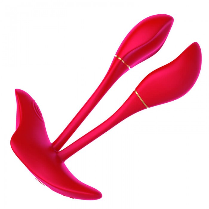 MizzZee - Inferno Twin Wearable Anal Plug (Smart APP Model - Chargeable)