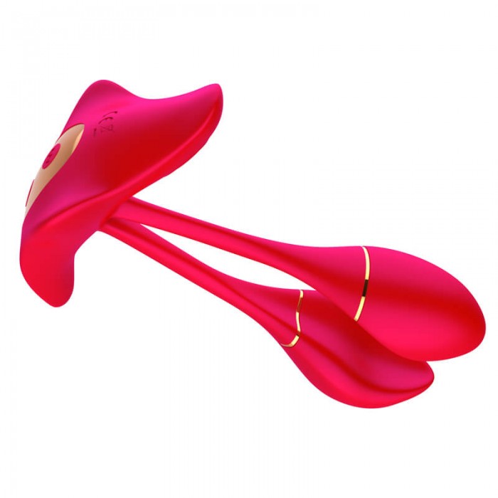 MizzZee - Inferno Twin Wearable Anal Plug (Smart APP Model - Chargeable)