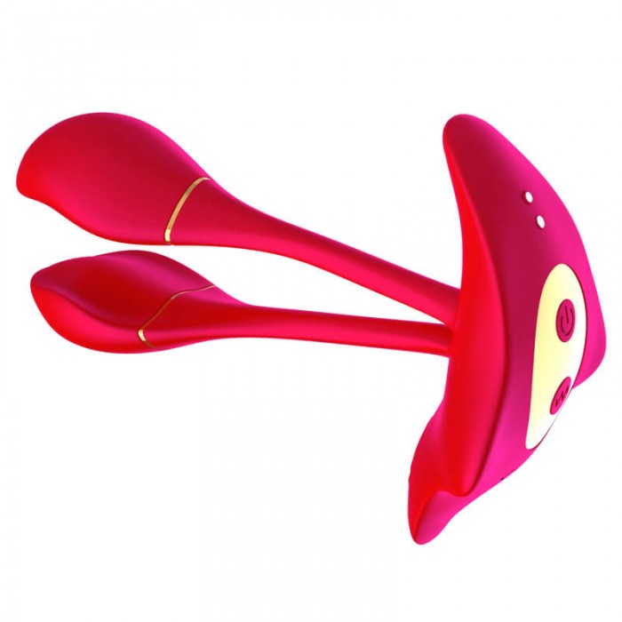MizzZee - Inferno Twin Wearable Anal Plug (Smart APP Model - Chargeable)