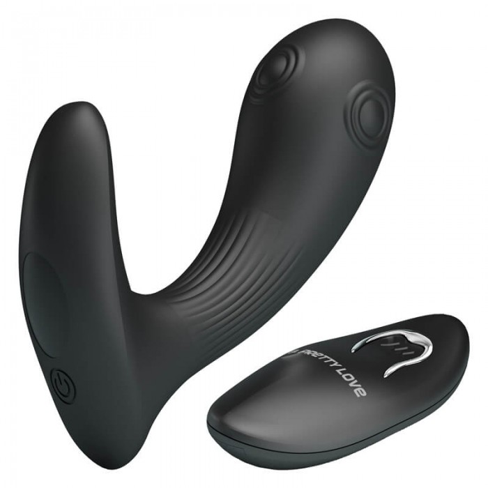 PRETTY LOVE - Mirabelle Wireless Remote-Controlled Vibration Wearable (Chargeable - Black) 