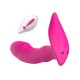QUER - Wearable Butterfly Heating Vibrator (Chargeable - Red Rose)