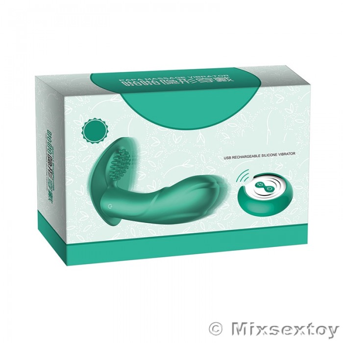 BRKJ Female Wireless Remote Control Warming Wearable Clitoris Vibrator (Chargeable - Green) BRKJ Female Wireless Remote Control Warming Wearable Clitoris Vibrator (Chargeable - Green)