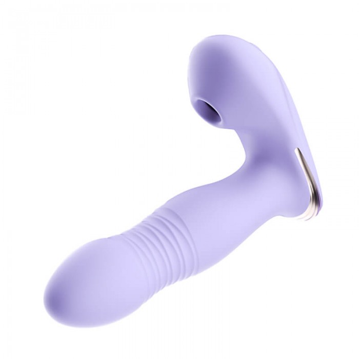 MizzZee - YueJi Heating Thrusting Vibrating Sucking Wearable (Smart APP Model - Purple) MizzZee - YueJi Heating Thrusting Vibrating Sucking Wearable (Smart APP Model - Purple)