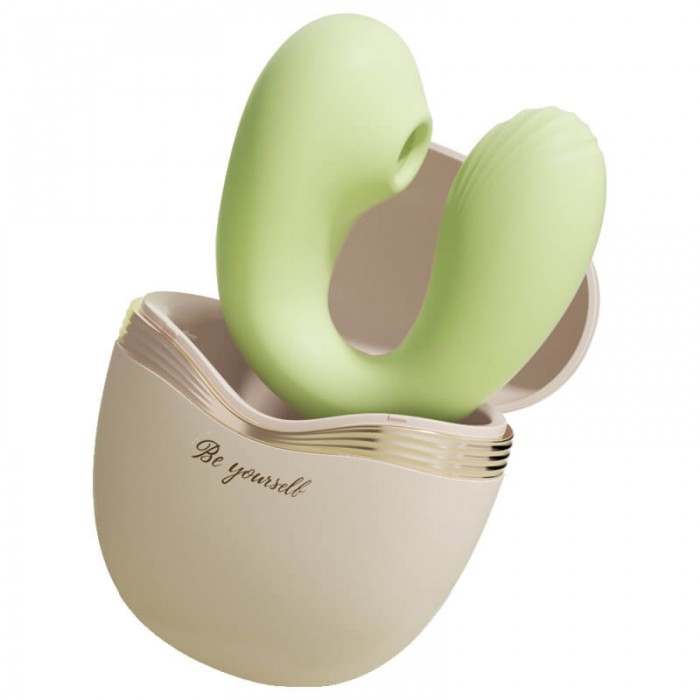 MizzZee - Spring Embrace Vibration Suction Wearable (Smart APP Model - Green) MizzZee - Spring Embrace Vibration Suction Wearable (Smart APP Model - Green)