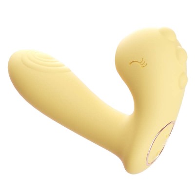MizzZee - Dragon Pop Vibration Suction Wearable Massager (Support APP Mini Programs - Chargeable)