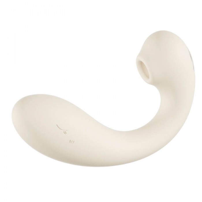 MizzZee - Naughty Whale Suction Wearable Vibrators (Chargeable - Beige) MizzZee - Naughty Whale Suction Wearable Vibrators (Chargeable - Beige)
