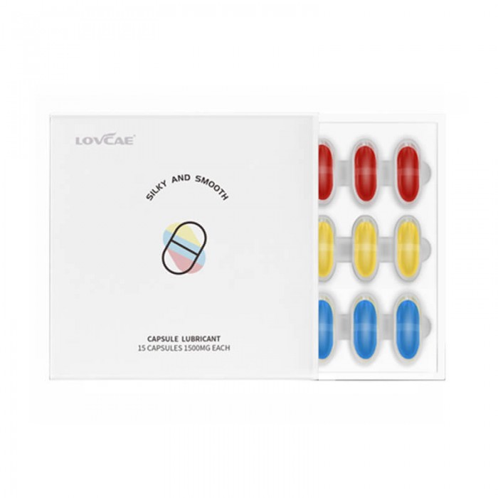 LOVCAE - Capsule Lubricant (15Pcs) LOVCAE - Capsule Lubricant (15Pcs)