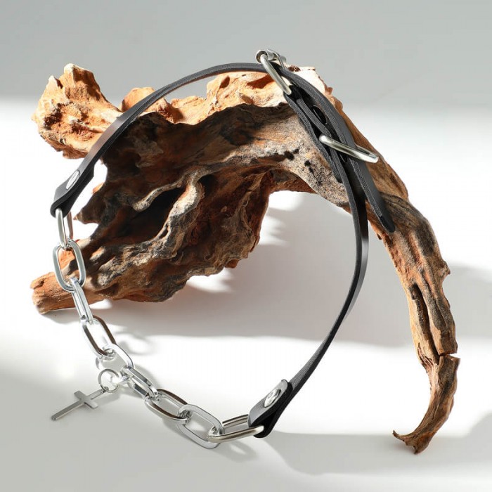 MizzZee - Pleasure Bondage Collar Restraint Set SM (Type B)