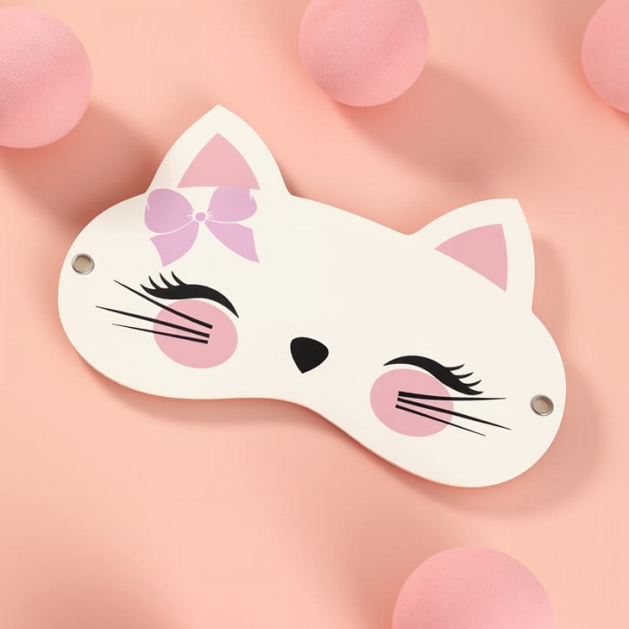 MizzZee - Printed Tease Eye Mask (Kitty) MizzZee - Printed Tease Eye Mask (Kitty)