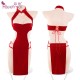 FEE ET MOI Sexy High Slit Bandage Cheongsam (Red) FEE ET MOI Sexy High Slit Bandage Cheongsam (Red)